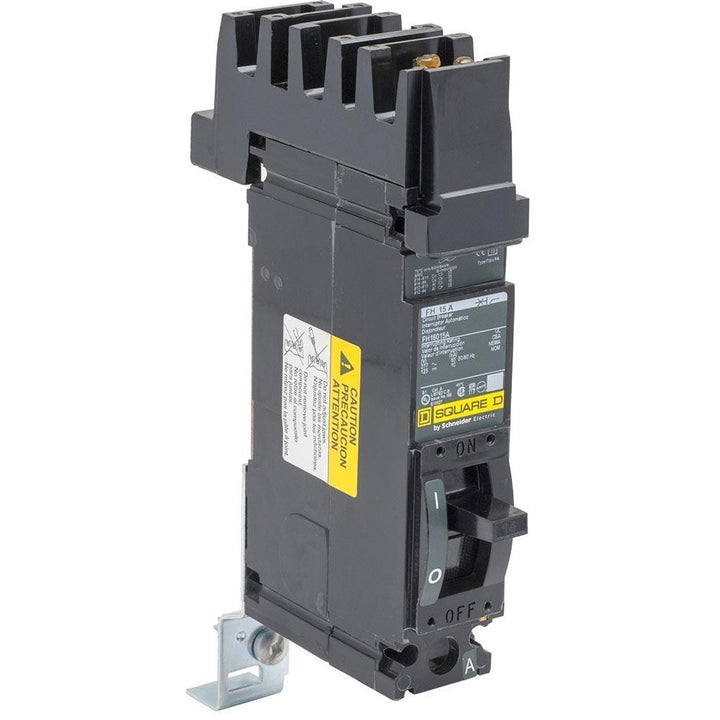 Square D FH16015A - Molded Case Circuit Breaker, 15A 1-Pole