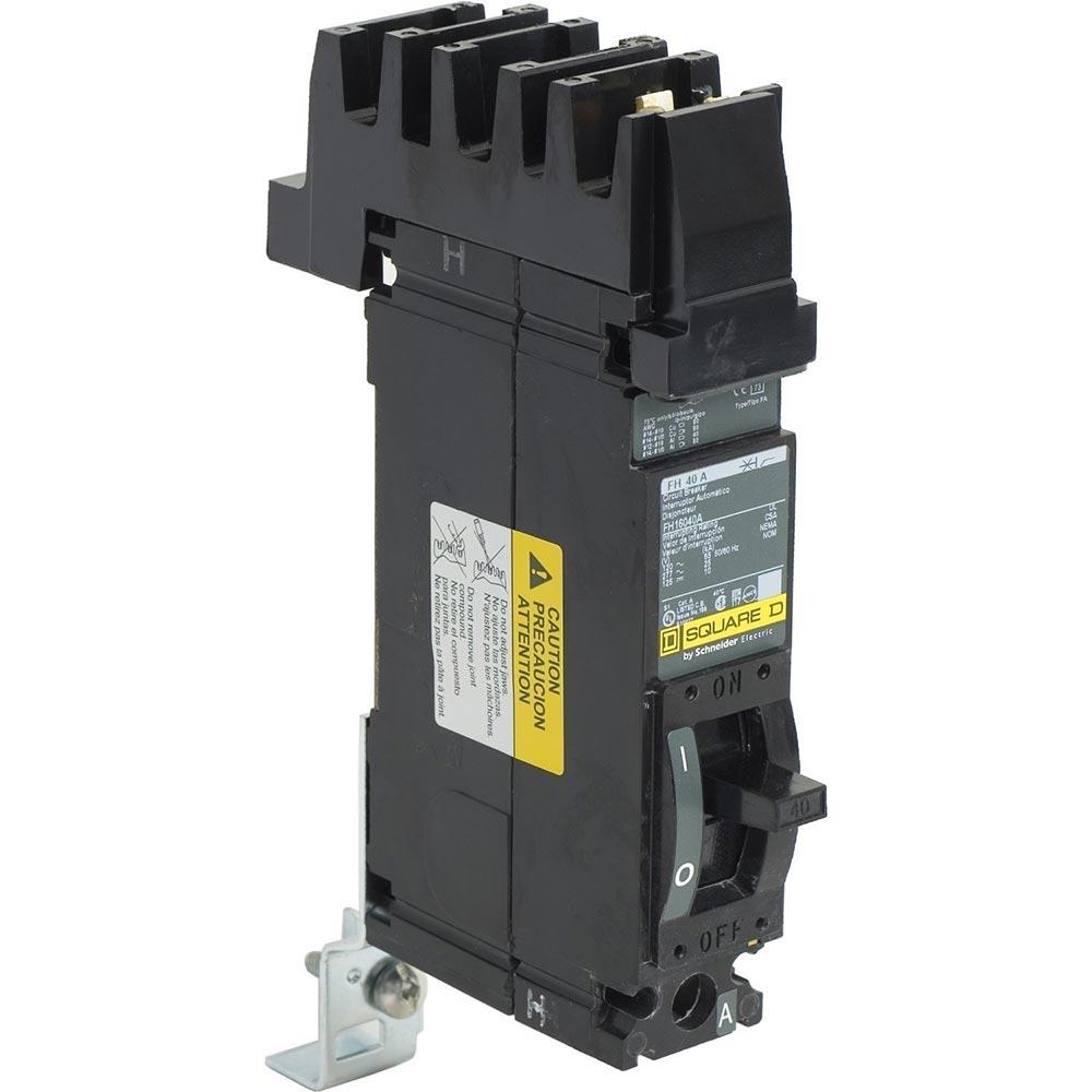 Square D FH16060A - Molded Case Circuit Breaker, 60A 1P (277V AC)