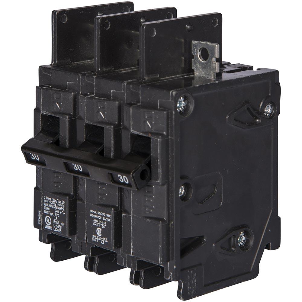 Siemens HB3B030 - Molded Case Circuit Breaker 30A 3P (65kA AIC)