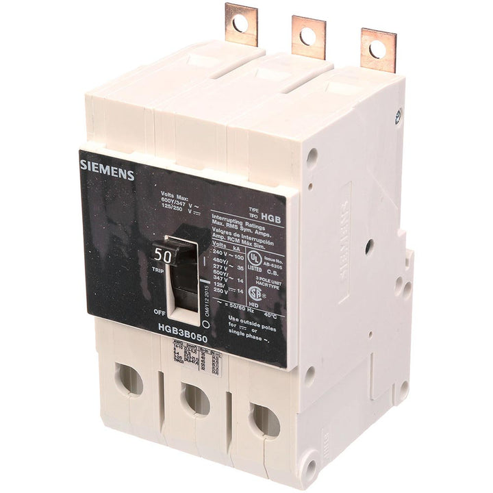 Siemens HGB3B070B - Molded Case Circuit Breaker 70A 600V 3P