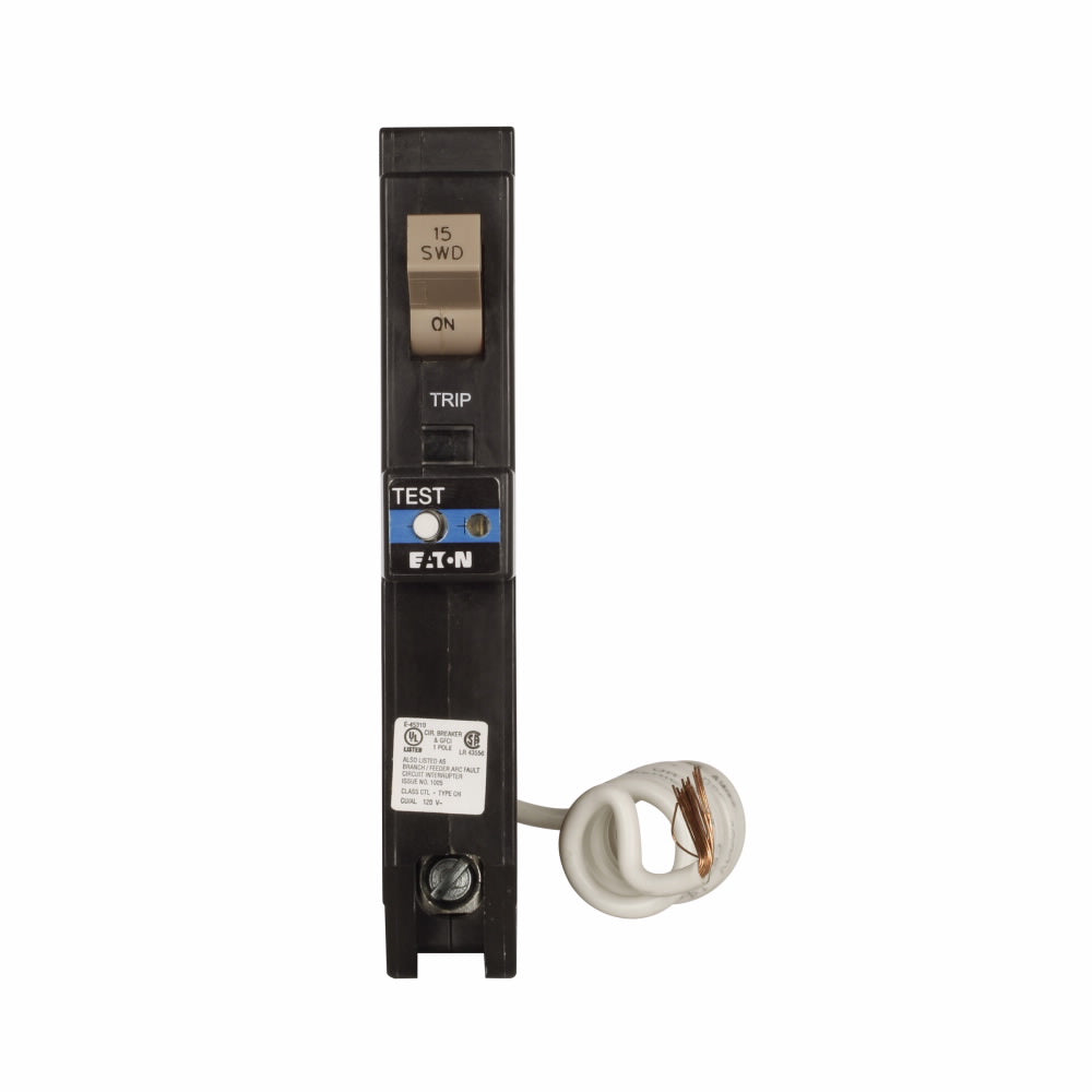 Eaton CHFN115DF - Molded Case Circuit Breaker 15A 1-Pole (ALSIG Protection)