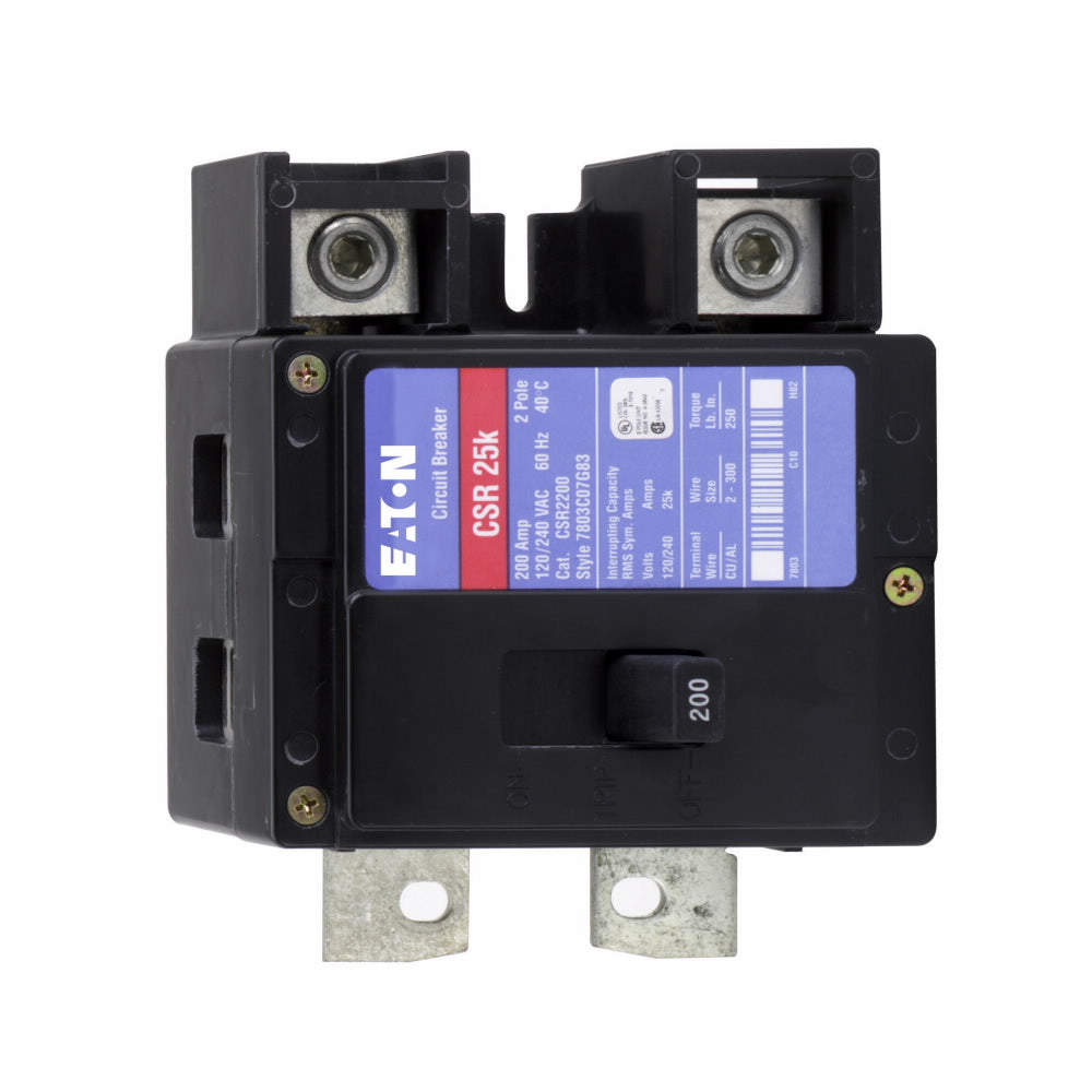 Cutler Hammer CSR2200N - 200A Molded Case Breaker (240V, 25kA AIC)
