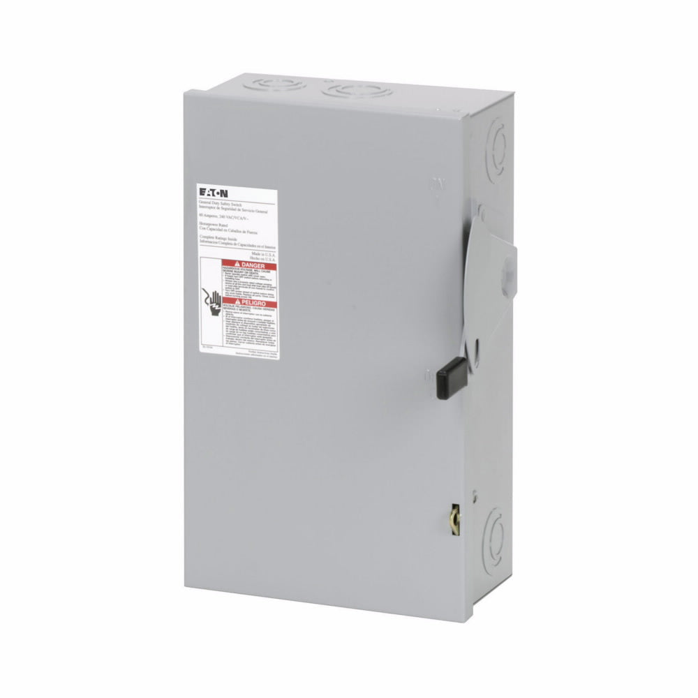 Eaton DG222UGB - Non-Fusible Disconnect Switch (60A, 240V, 100kA AIC)