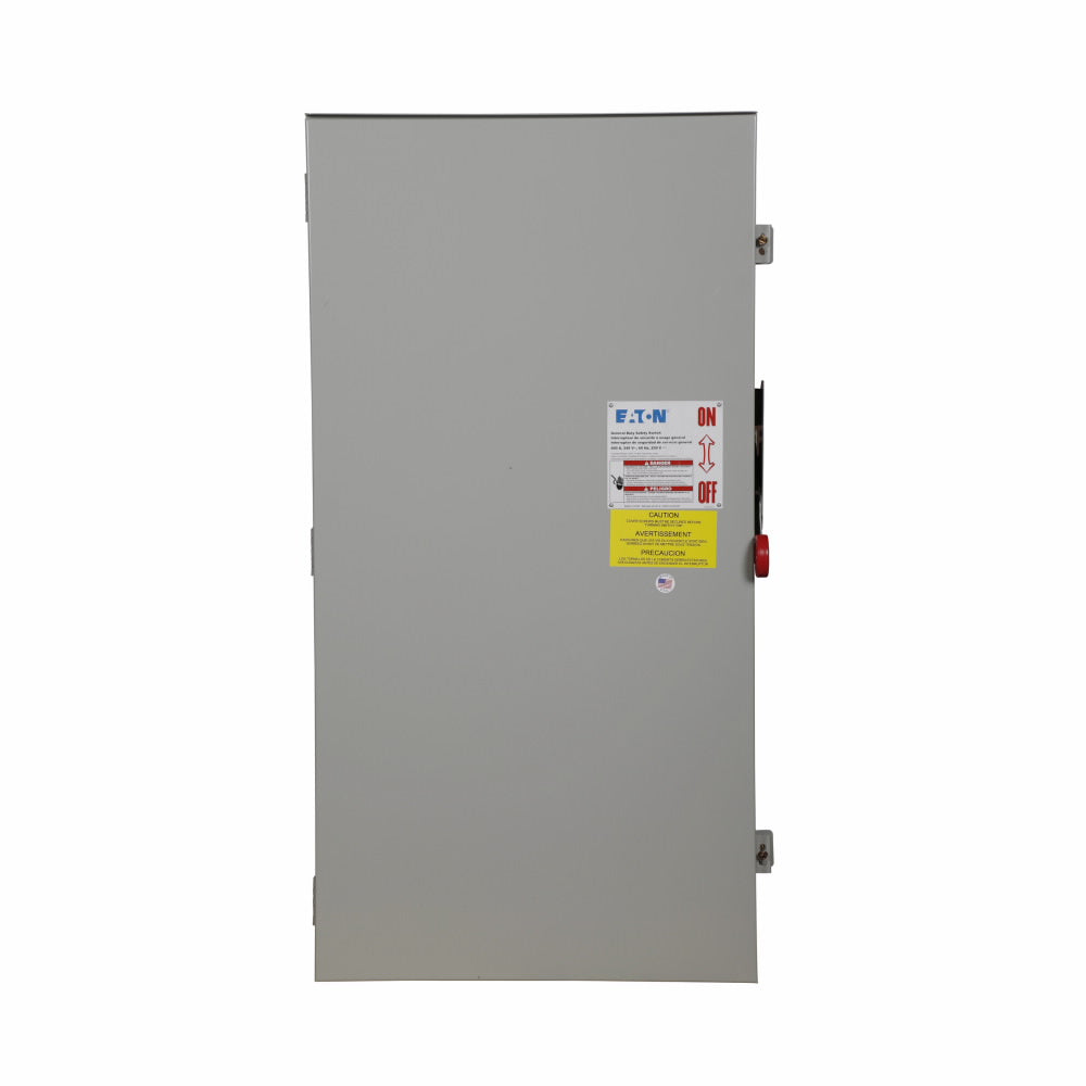 Cutler Hammer DG325NRK - Fusible Disconnect Switch 400A@240V (100kA AIC, NEMA 3R)