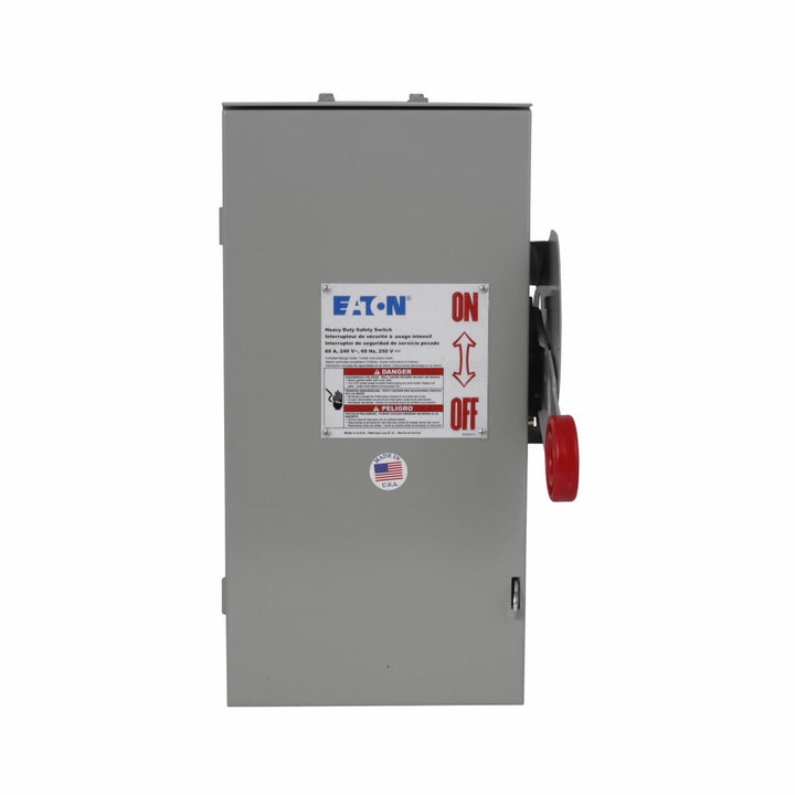 Cutler Hammer DH321NRK - Fusible Disconnect Switch 240V 30A (100kA AIC @240V)