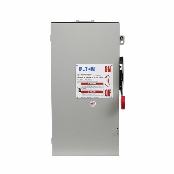 Cutler Hammer DH363FRK - Fusible Safety Switch 600V AC/100A (NEMA 4X, 100kA AIC)