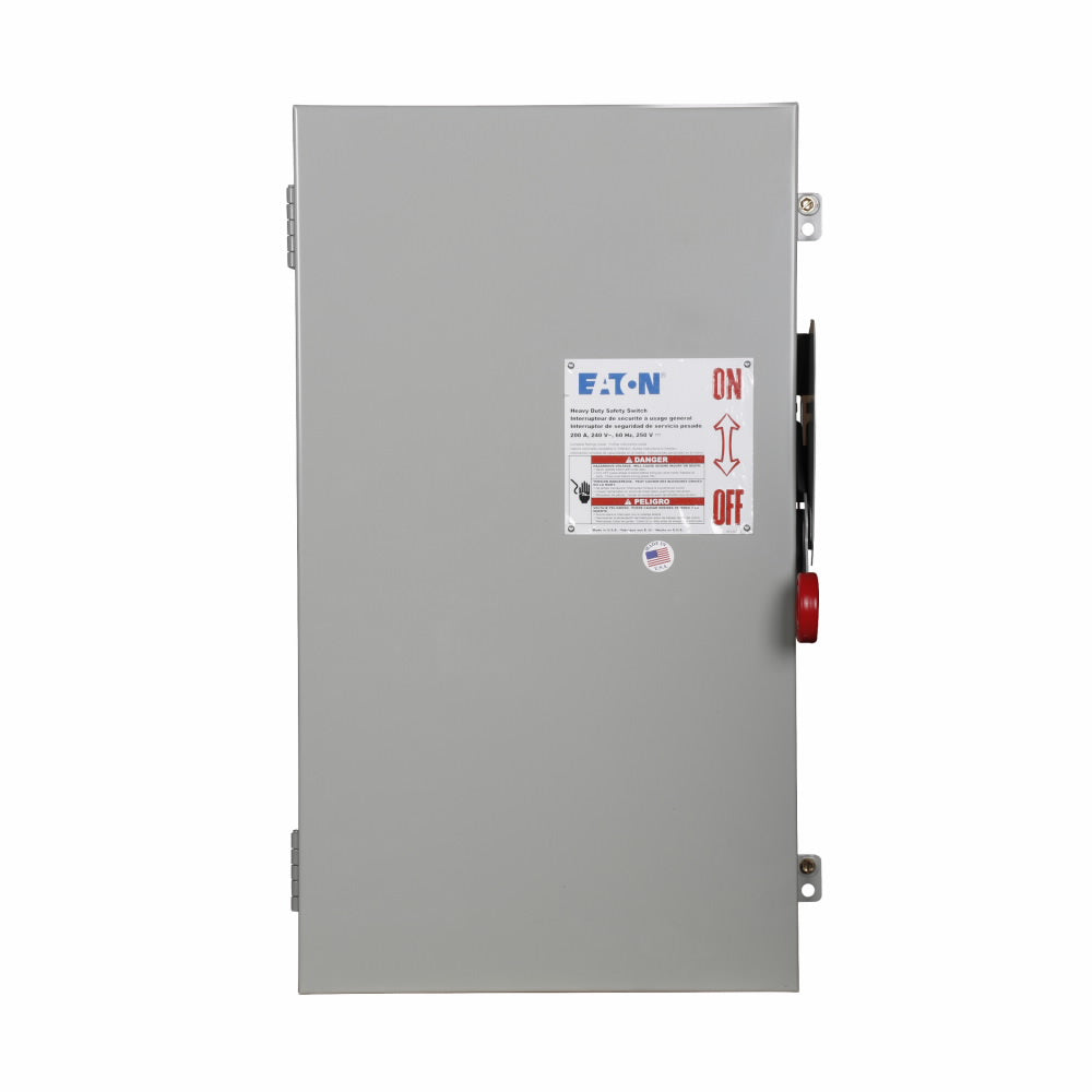 Cutler Hammer DH324FGK - Fusible Disconnect Switch 200A@240V (100kA AIC, NEMA 4X)