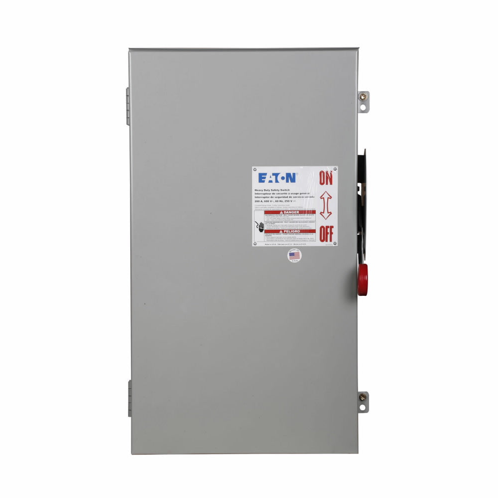 Cutler Hammer DH364URK - Non-Fusible Disconnect Switch 200A 600V (3-Pole NEMA 3R)