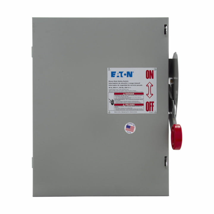 Cutler Hammer DH461UGK - Non-Fusible Disconnect Switch 600V 30A (200kA AIC @600V)