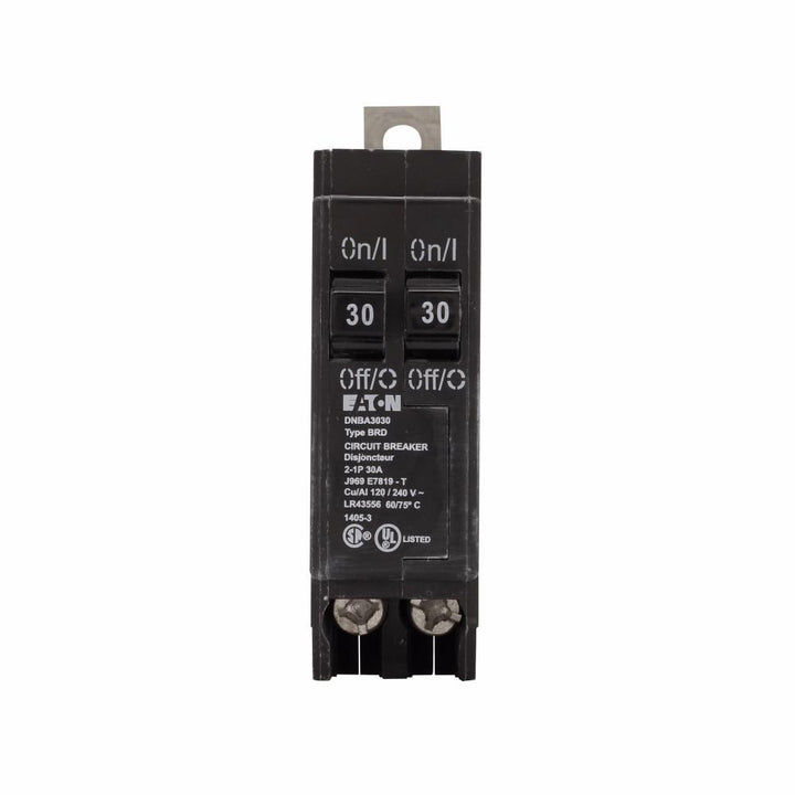 Eaton DNBA3030 - Molded Case Circuit Breaker, 30A 2-Pole (240V 10kA)