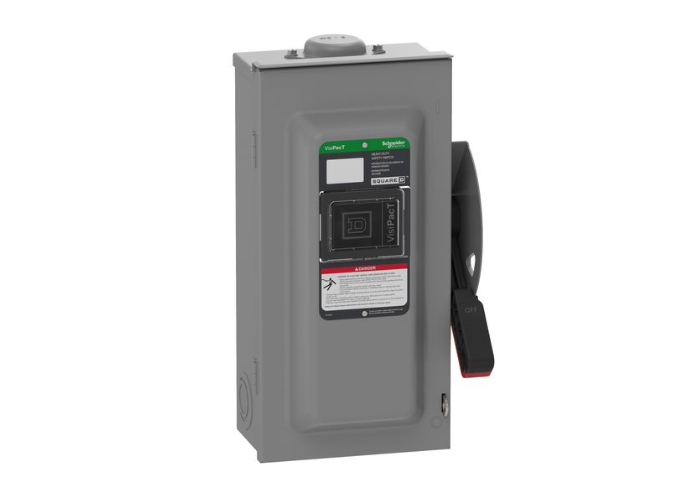 Square D VH362RBGL - Fusible Disconnect Switch 600V/60A (NEMA 3R Enclosure)