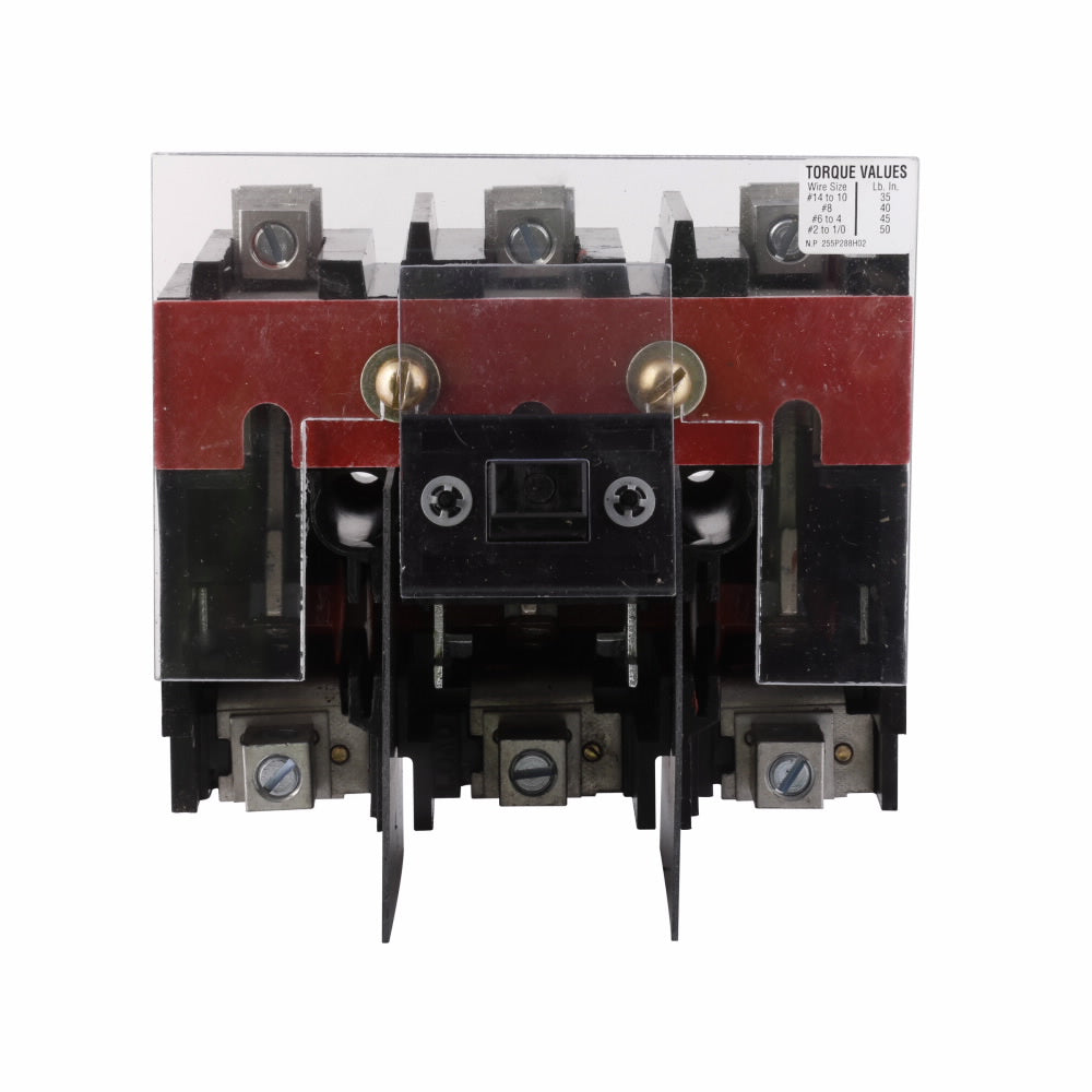 Westinghouse DS26U - Non-Fusible Disconnect Switch 600V/60A (3-Pole Industrial Grade)