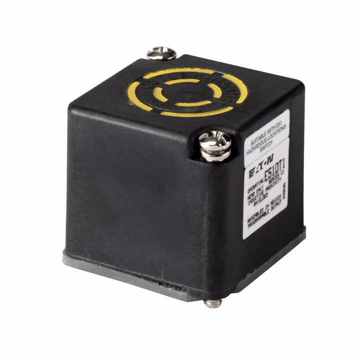 E51DT1 Cutler Hammer Proximity Sensor Head, 0.51 in Sensing Range, Top Sensing, Shielded, E51 Series
