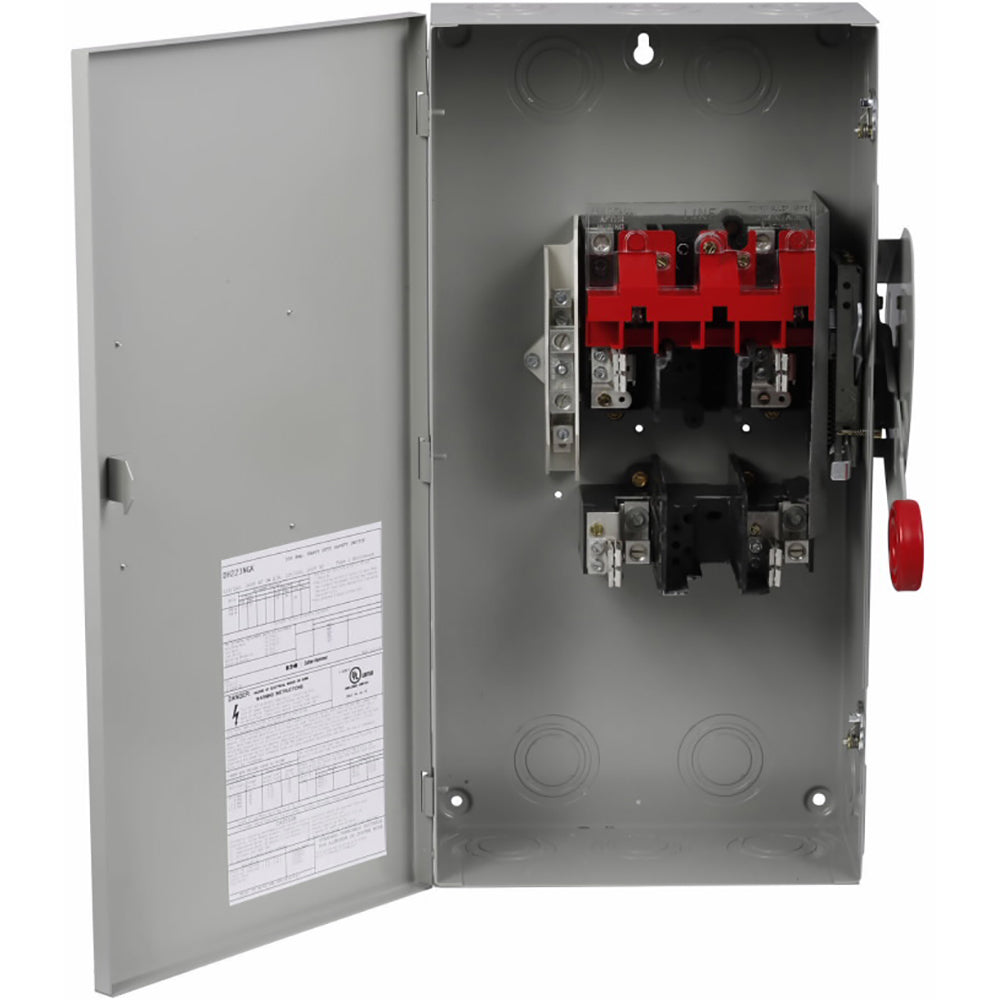 Cutler Hammer DH323NGK - Fusible Disconnect Switch 100A 3-Pole (240V 100kA AIC)