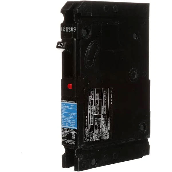 Siemens ED61B040 - Molded Case Breaker 40A 600V AC