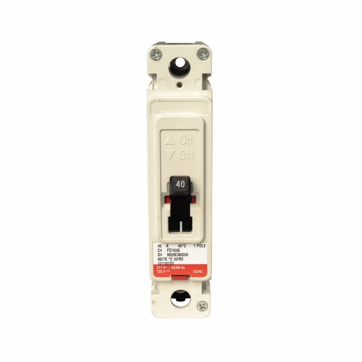 Cutler Hammer FD1030 - Molded Case Circuit Breaker 30A 277V 1P
