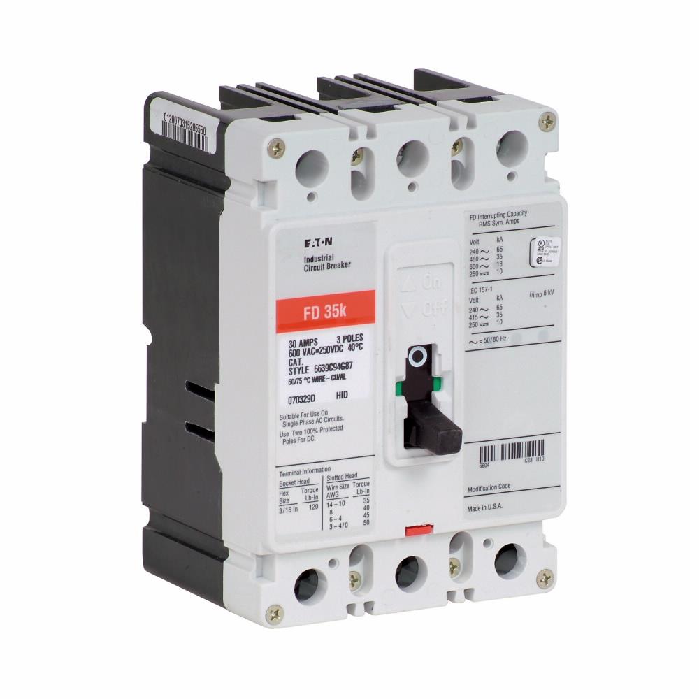 Cutler Hammer FD3150K - Molded Case Disconnect 150A 600V 3P