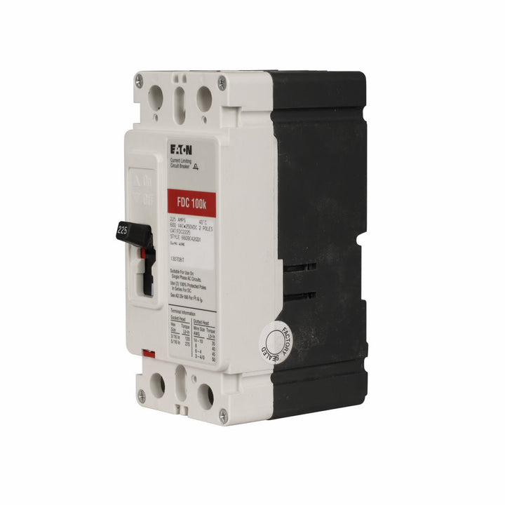 Eaton Cutler Hammer FDC2100 - Molded Case Circuit Breaker (100A, 600V)