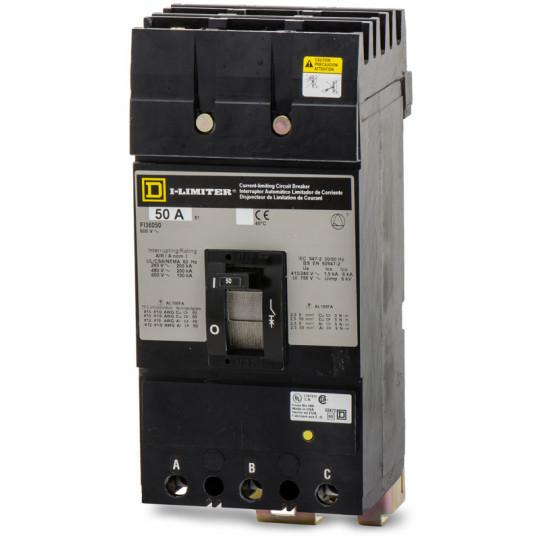 Square D FI36050 - Molded Case Circuit Breaker, 50A 600V 3P
