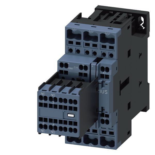 Siemens 3RT2028-2AC24 - Contactor 38A 600V 3-Pole