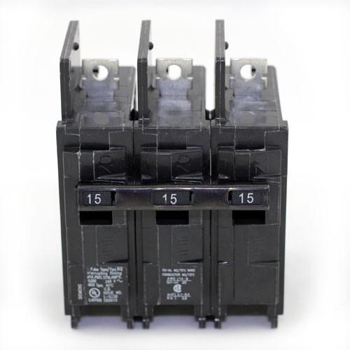 Siemens HB3B015 - Molded Case Circuit Breaker 15A 3P (240V, 65kA)