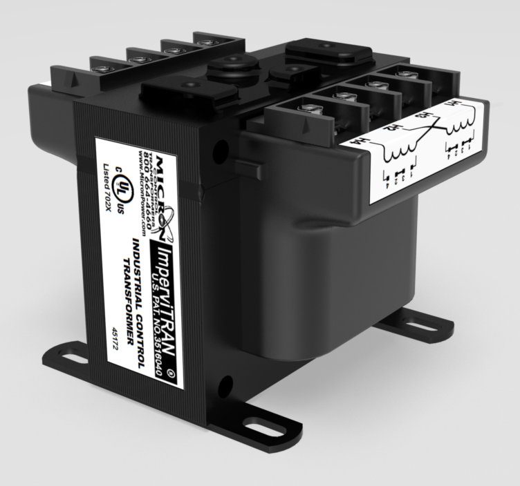 Micron Industries B350PU1519JJF - Control Transformer 0.35KVA 240/480V-120/240V