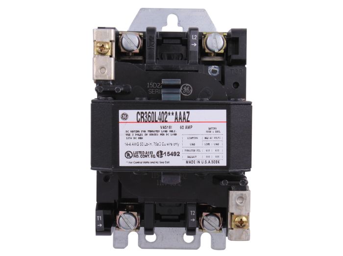 General Electric CR360L40202AAAZ - 2-Pole Contactor 60A 600V
