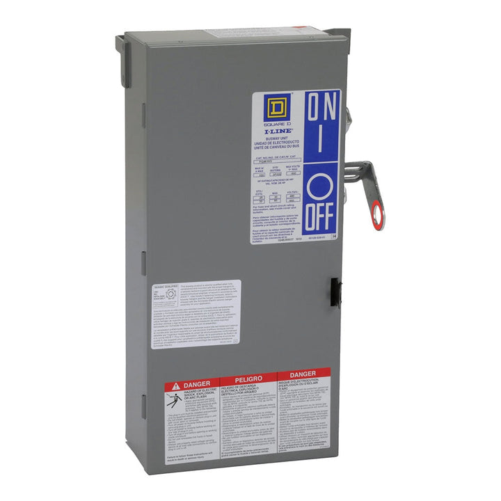 Square D PQ4610G - Fusible Bus Plug 100A 600V (200kA AIC)