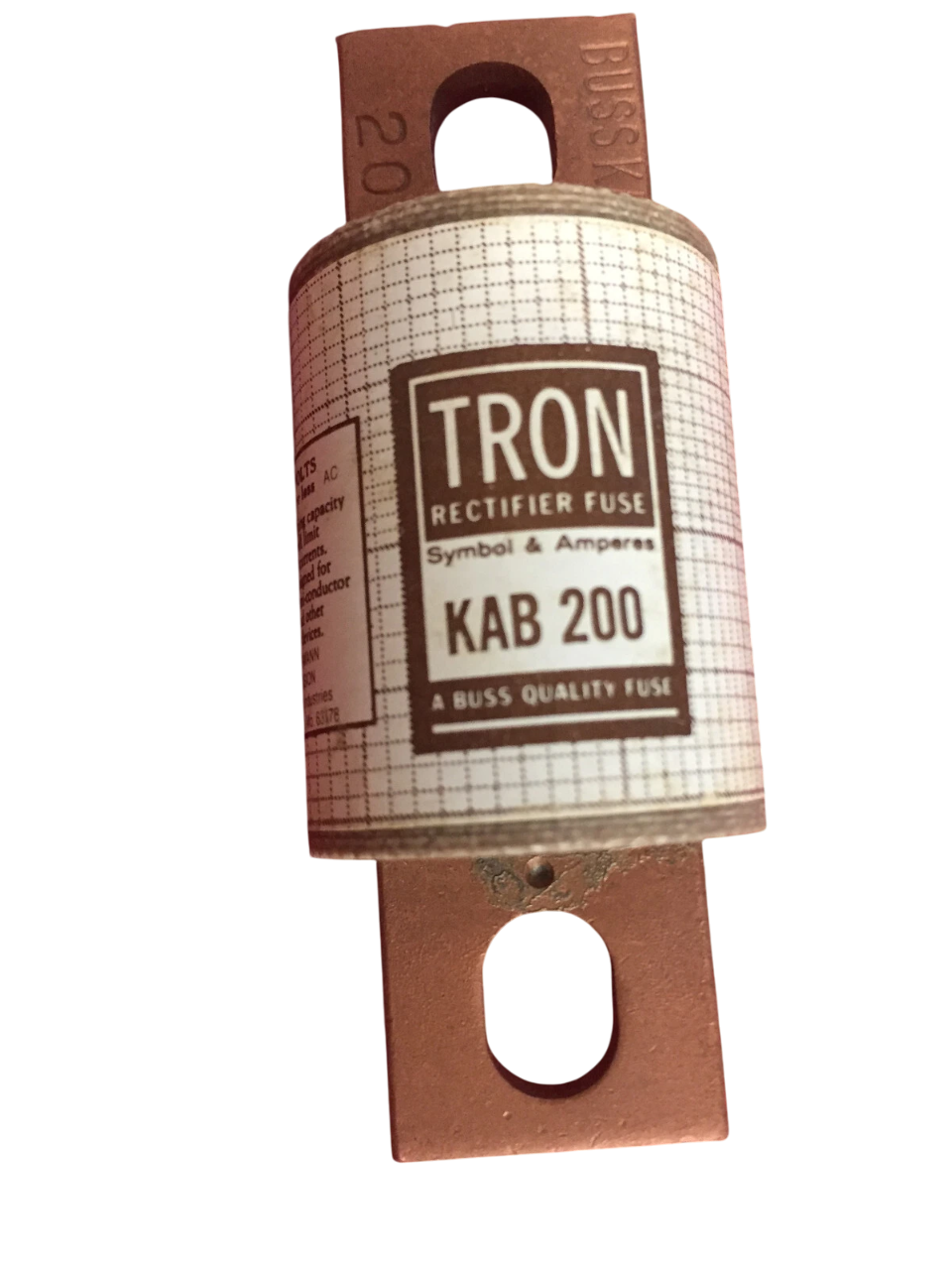 Bussmann KAB-200 - Low Voltage Fuse 250V AC (200A Very Fast-Acting)