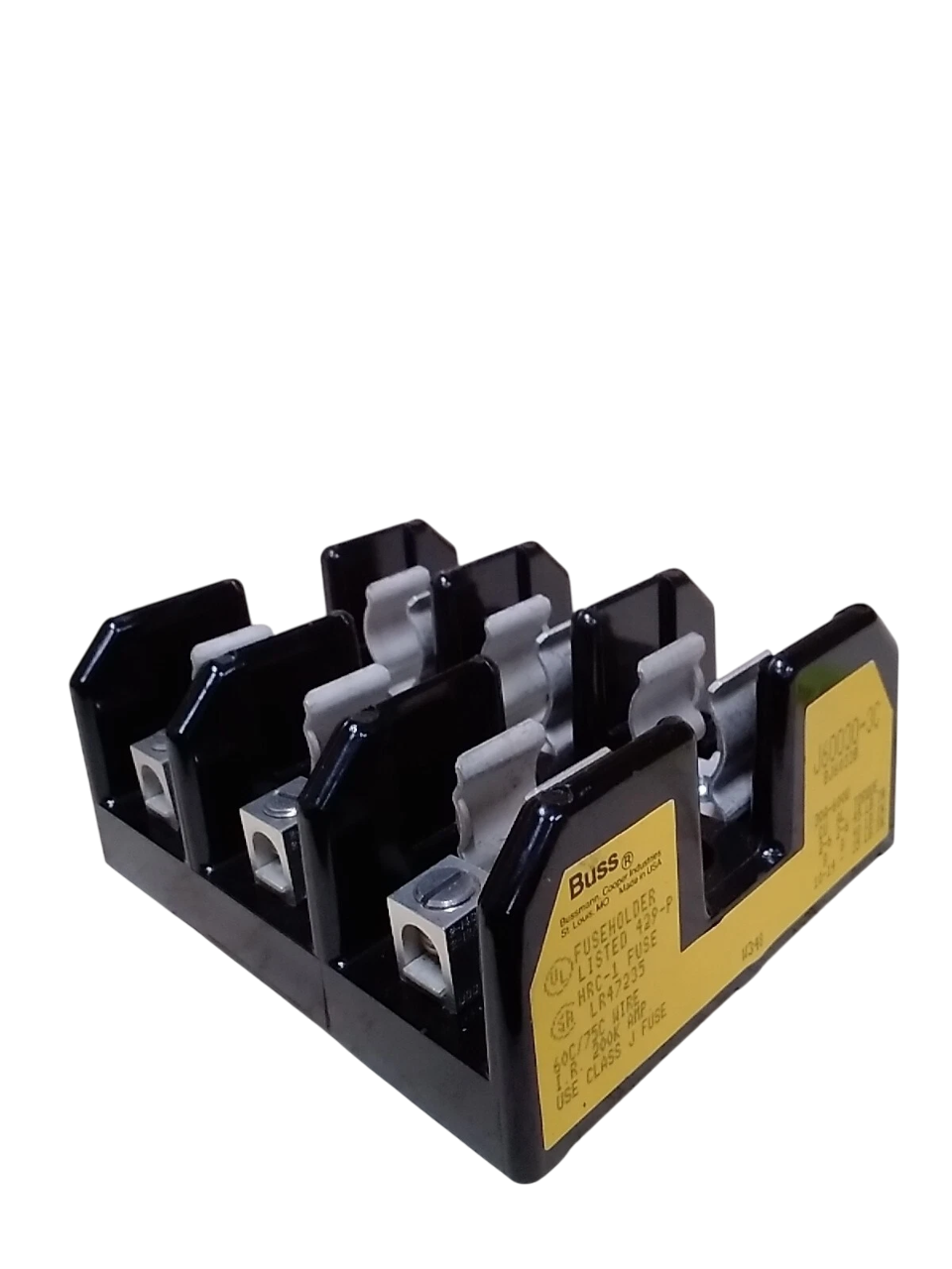 J60030-3C - Fuse Block 600V/30A (UL/CSA Certified Thermoplastic Enclosure)