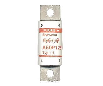 Ferraz Shawmut A50P125-4 - Low Voltage Fuse 125A@500V (100kA AIC)