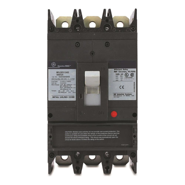 General Electric SGDA36AN0400 - Molded Case Breaker 400A 600V 3P