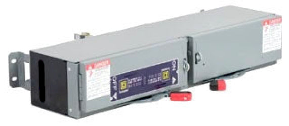 Square D QMB261 - Fusible Safety Switch 600V/30A (200kA AIC @480V)