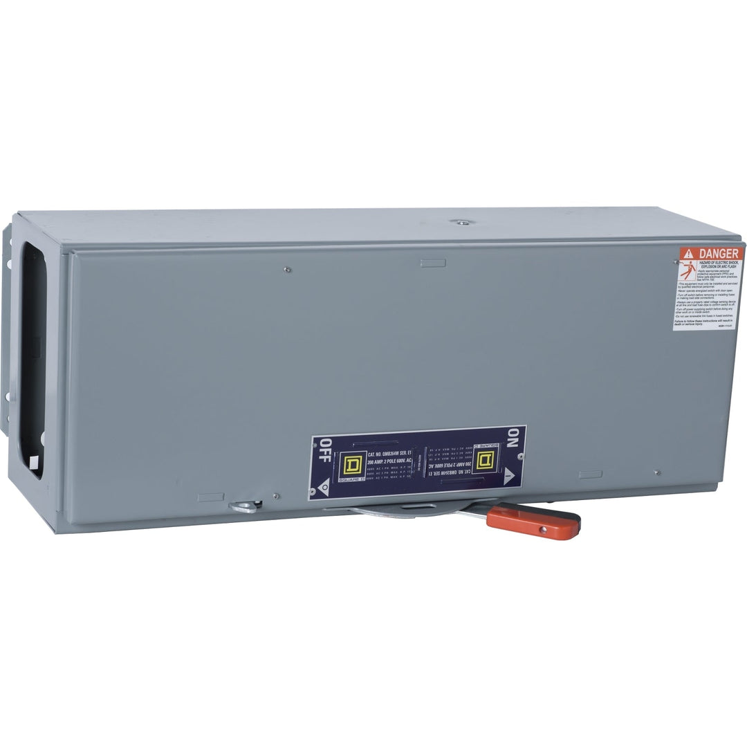 Square D QMB2640J - Fusible Safety Switch 400A@600V (200kA AIC)