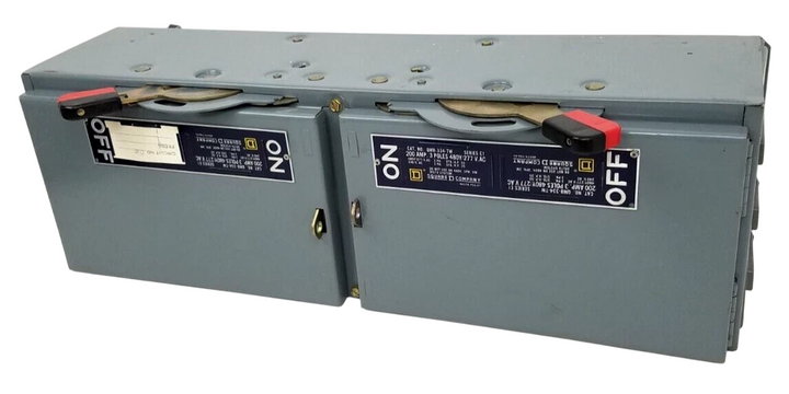 Square D QMB303TR - Fusible Safety Switch 240V 30A (3-Pole Twin Branch)