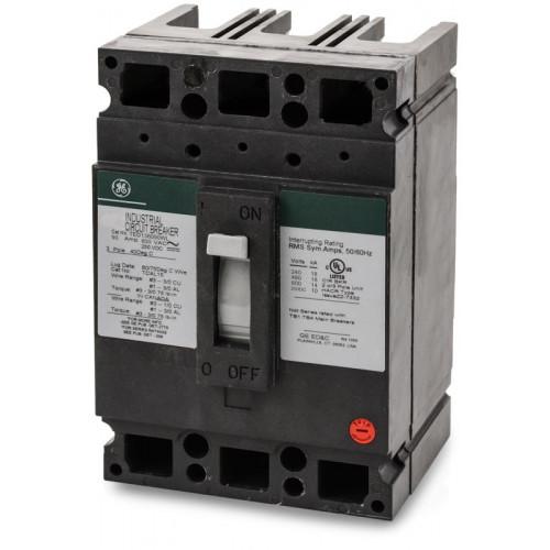 General Electric TED136090WL - 90A 3-Pole Molded Case Circuit Breaker