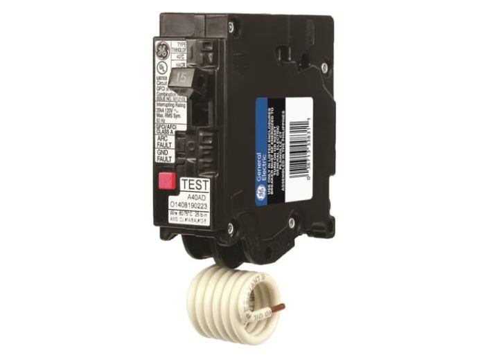 General Electric THHQL1115DF - 1-Pole 15A Thermal Magnetic Breaker